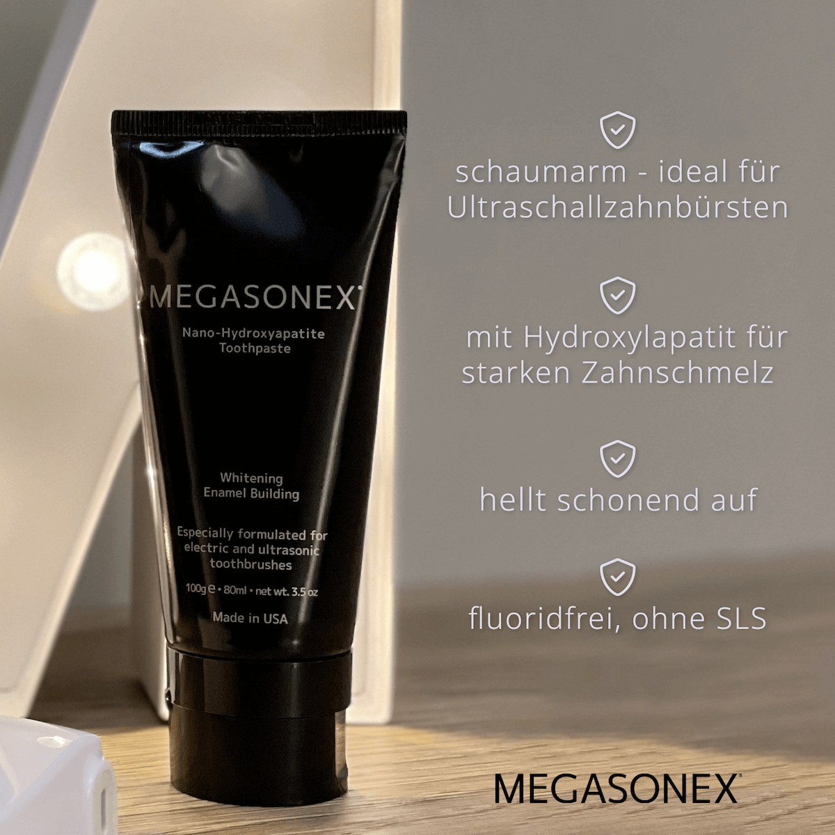 Megasonex M8 Ultraschallzahnbürste - MEGASET
