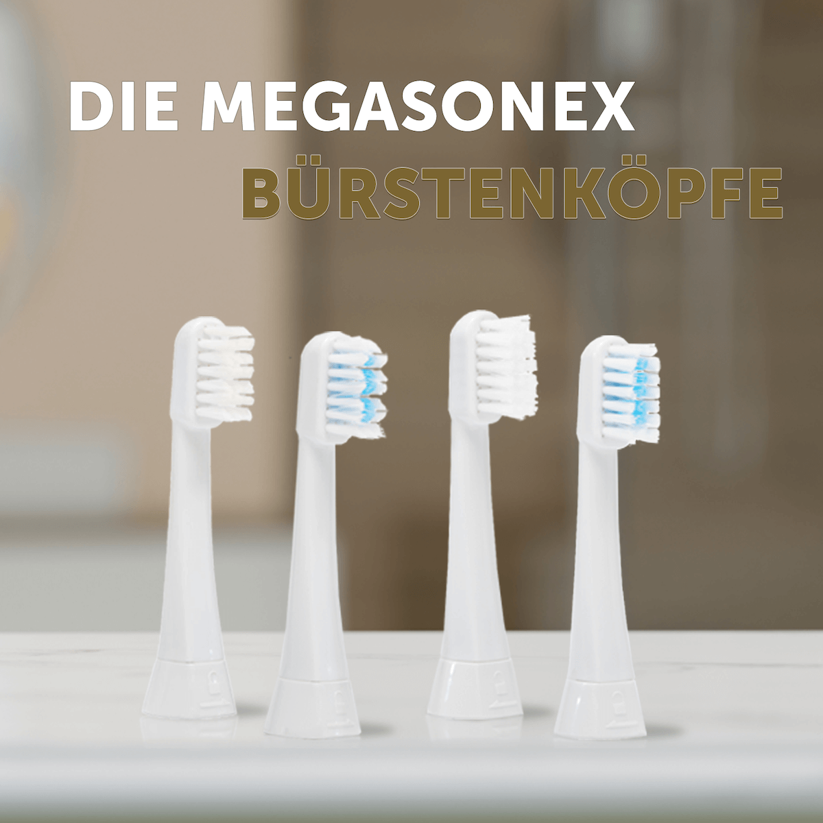 Megasonex Ersatzbürstenkopf MB2 MEDIUM zickzack