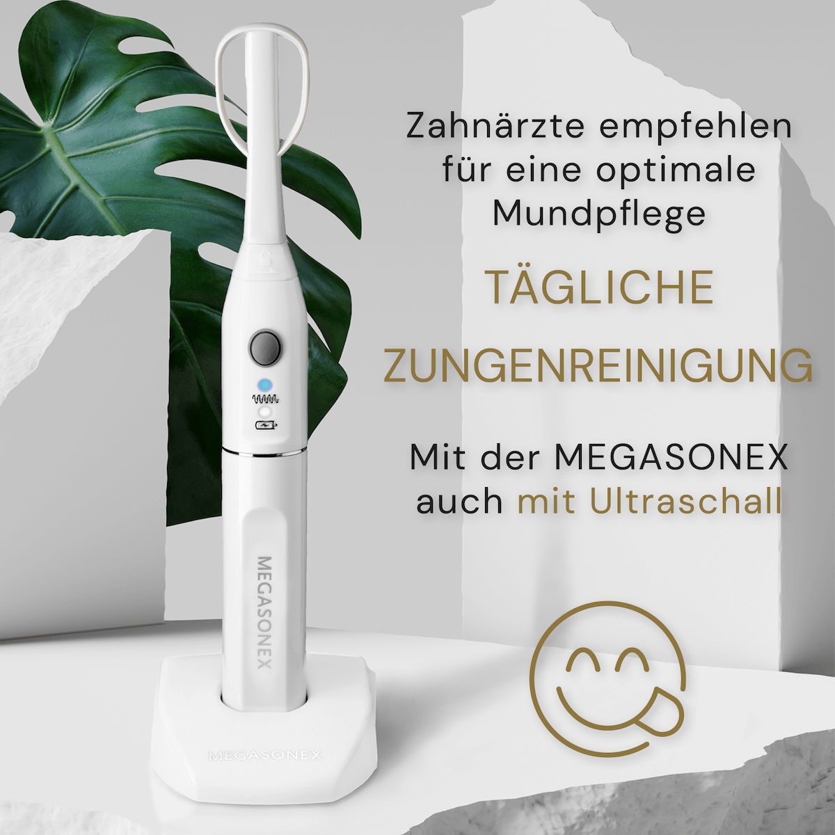 Megasonex M8 T1 Aufsatz zur Zungenreinigung