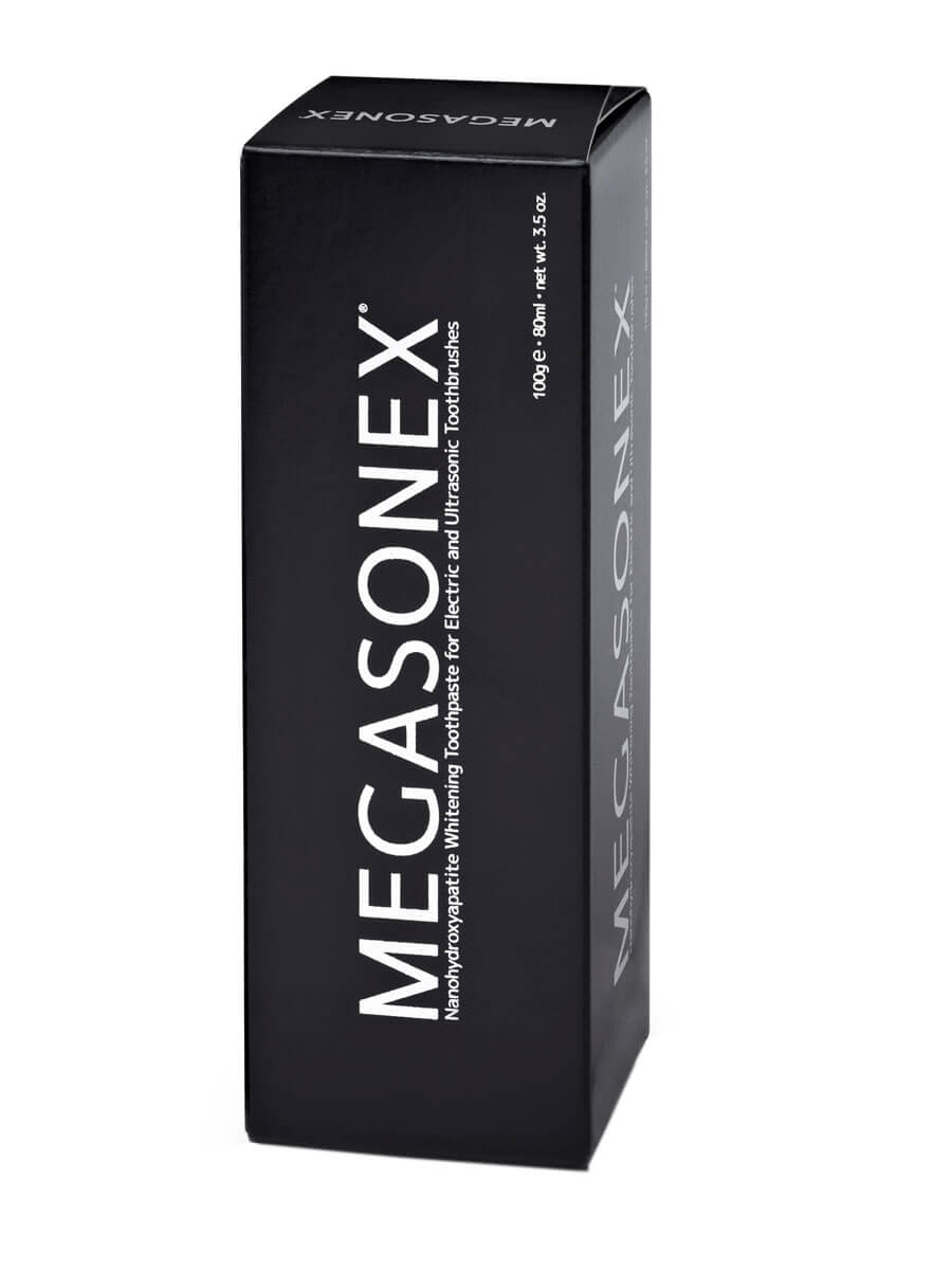 MEGASONEX M8 Ultraschall-Zahnbürste + Zahnpasta