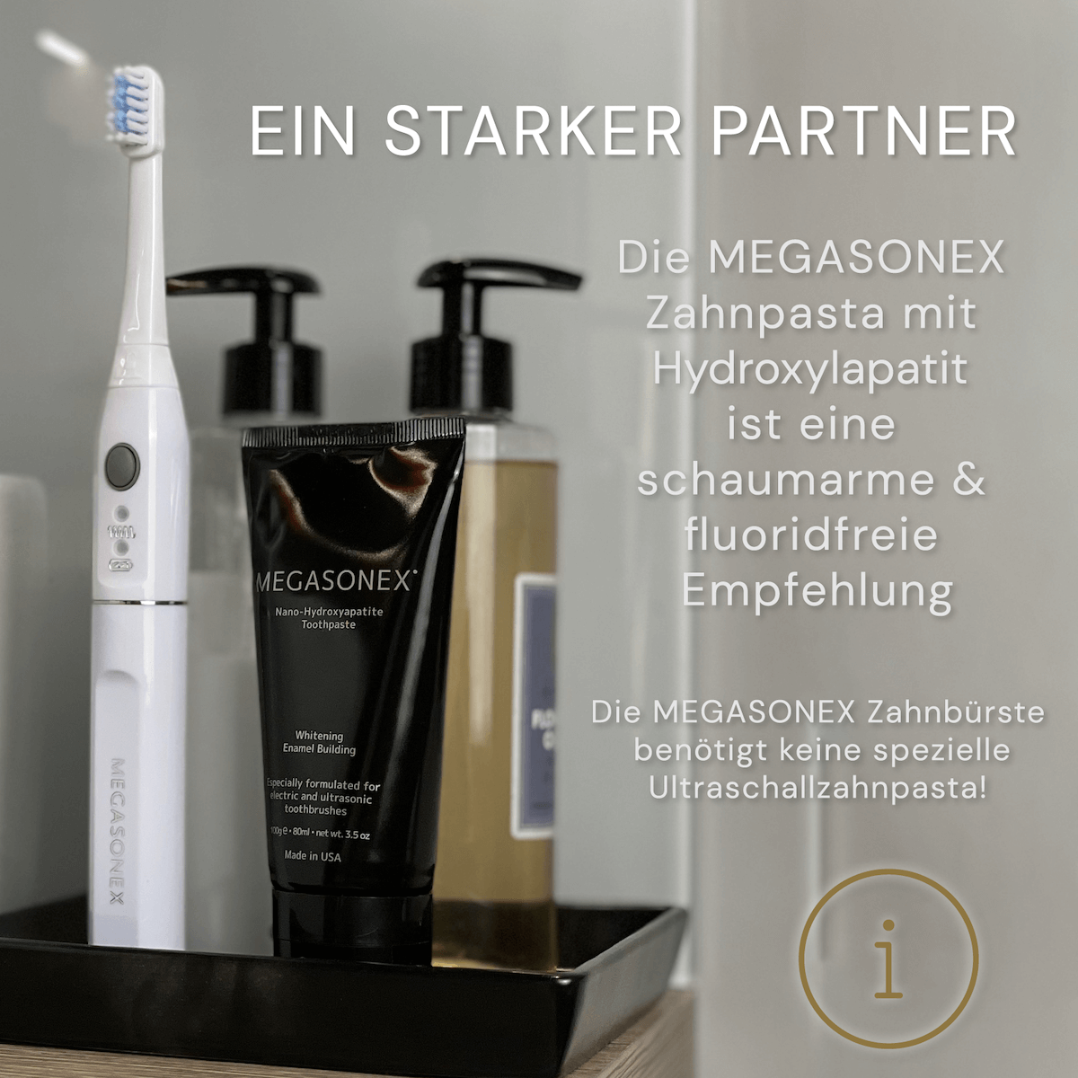 Megasonex M8 Ultraschallzahnbürste - MEGASET